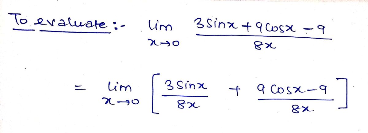 Calculus homework question answer, step 1, image 1